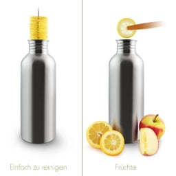 Borraccia in Acciaio Inossidabile, 1000 ml - Natural Steel