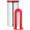 Brabantia Storage Container for 18 Coffee Pods - Red Lid