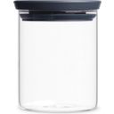 Brabantia Stackable Glass Containers - 0.6 L