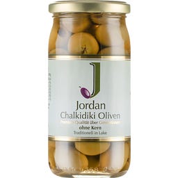 Chalkidiki Olives – Pitted (185 g drained weight) - 370 g