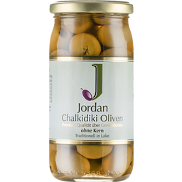 Olives Chalkidiki sans Noyau – 185 g Poids Net Égoutté - 370 g