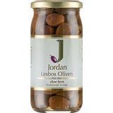 Olivy Lesbos - vypeckovan&eacute; - 185 g hmotnost po odkap&aacute;n&iacute;