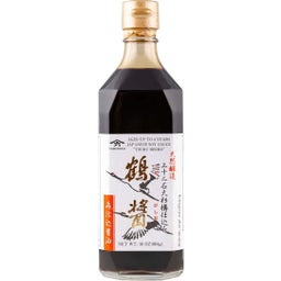 Yamaroku Shoyu „Tsurubishio” – Saishikomi dojrzewające przez 4 lata - 500 ml