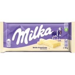 Milka White Chocolate - 90 g