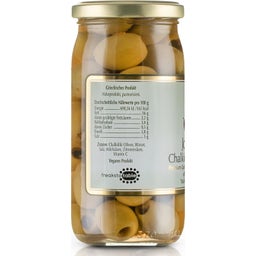 Chalkidiki Oliven - ohne Kern - 185g Abtropfgewicht - 370 g