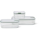 Set Glas-Frischhaltedose EasyClip 3-tlg. - Nordic Sage, 2 x 1000 ml + 2250 ml