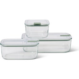 Set Glas-Frischhaltedose EasyClip 3-tlg. - Nordic Sage - 2 x 700 ml + 1500 ml