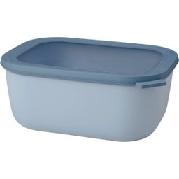 Mepal Multischüssel Cirqula rechteckig 3 l - Nordic Blue