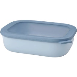 Mepal Multischüssel Cirqula rechteckig 2 l - Nordic Blue