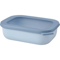 Mepal Multischüssel Cirqula rechteckig 1 l - Nordic Blue