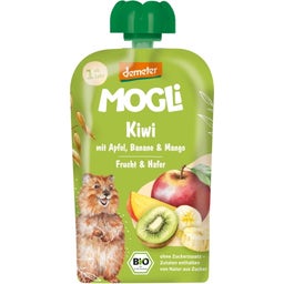 Mogli Bolsita de Fruta Exprimible de Kiwi Bio