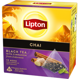 Lipton Schwarztee Chai - 20 Teebeutel