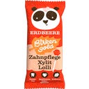 Zahnpflege Xylit Lolli, Erdbeere (6 g)