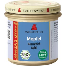 Zwergenwiese streich's drauf - Tartinade Bio - Mepfel - 135 g