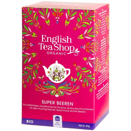 English Tea Shop Tisana Bio Super Berries - 20 bustine