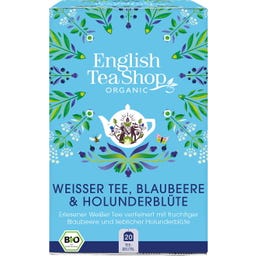 Organic White Tea with Blueberry and Elderflower - 20 Teabags