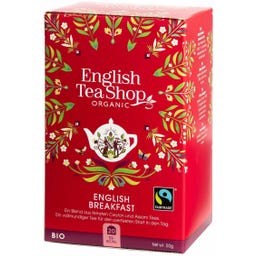 English Tea Shop Bio English Breakfast - Fairtrade - 20 Teebeutel