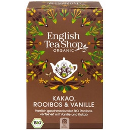 English Tea Shop Cacao, Rooibos et Vanille, Bio - 20 sachets