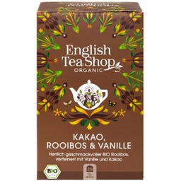 English Tea Shop Cacao, Rooibos & Vanille, BIO - 20 Theezakjes