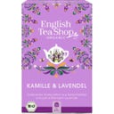 English Tea Shop Kamilla és levendula, BIO