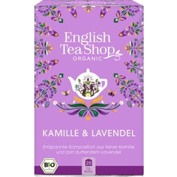 English Tea Shop Camomille & Lavande, Bio - 20 sachets