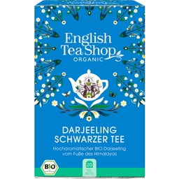 English Tea Shop Darjeeling Schwarzer Tee, BIO - 20 Teebeutel