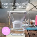 Vrč za filtriranje vode Style Essential 2,4 l - bela