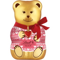 Lindt Teddy avec Pullover - Rose