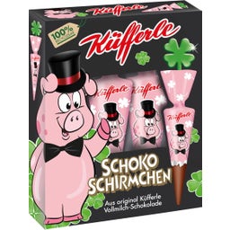 Parapluies en Chocolat - Cochon Porte-Bonheur - 4 pièces