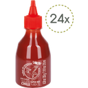 UNI-EAGLE Sriracha Super Hot Chili Sauce - 210 ml - 24 pièces