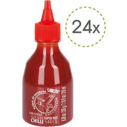 UNI-EAGLE Sriracha Super Hot Chili Sauce - 210 ml - 24 pieces