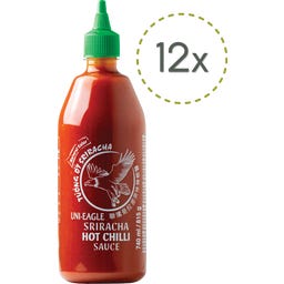 UNI-EAGLE Sriracha Hot Chilisaus - 740 ml – 12 stuks
