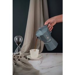 Moka Express Exclusiv Octagonal Induction Grey