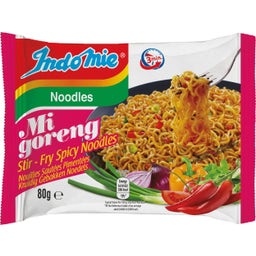 Fideos Instantáneos Fritos - Mi Goreng Spicy - 80 g