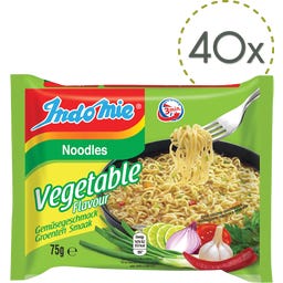 Indomie Noodles - Vegetable - 75 g x 40 pezzi