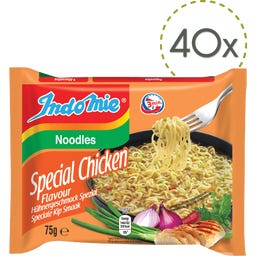 Indomie Noodles - Special Chicken - 75 g x 40 pezzi
