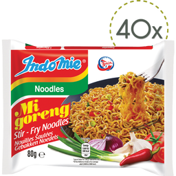 Gebratene Instantnudeln - Mi Goreng Classic - 80 g - 40 Stk 