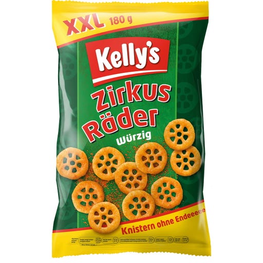 Kelly's Zirkus Räder Paprika Style! - 180 g