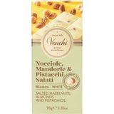 Venchi Witte chocolade met gezouten noten
