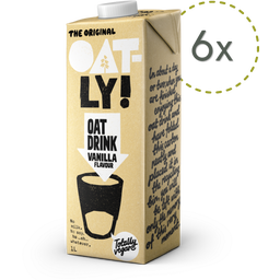 OATLY Napój owsiany - wanilia - 6 x 1 L
