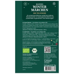 Coffret Cadeau avec Thés et Tisanes Bio - Petit Conte de Fées d'Hiver - 8 sachets de thé