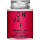 Oranje Habanero Chili Versnipperd, 50 g