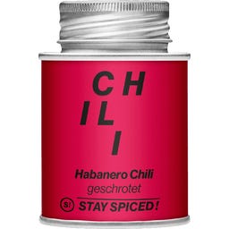 Stay Spiced! Oranje Habanero Chili Versnipperd