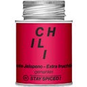 Ground Red Jalapeno Chillies - Extra Fruity! - 70 g