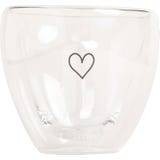 Eulenschnitt Double-walled Heart-shaped Glass - Heart