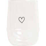 Eulenschnitt Double-walled Glass - Heart