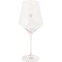 Wine Glass - Heart, 490 ml