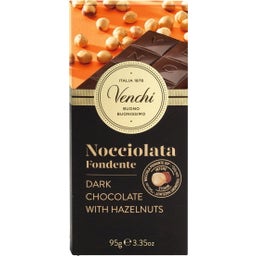 Zartbitterschokolade mit ganzen Haselnüssen - 95 g