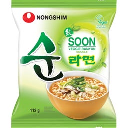 NONGSHIM Instantnudeln Soon Veggie Ramyun mild - 112 g