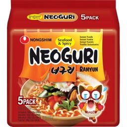 Instant Noodles - Seafood & Spicy Neoguri - 600 g